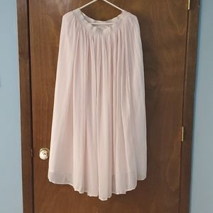 Lauren Conrad pleated maxi skirt